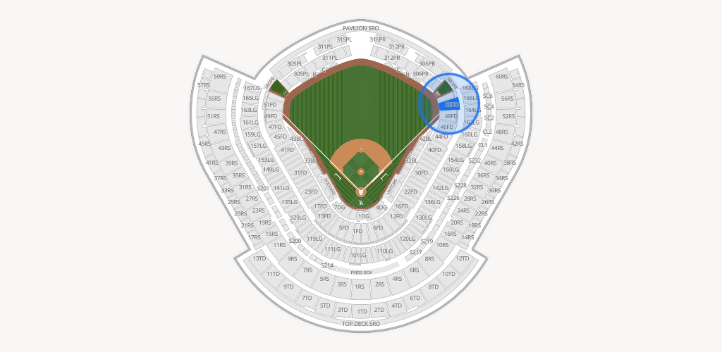 Dodger Stadium Seating Chart