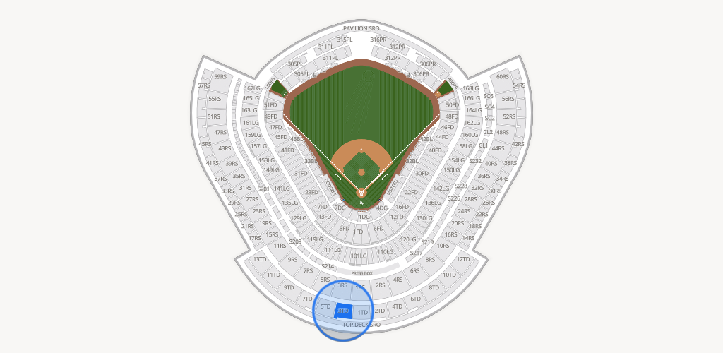 Dodger Stadium Seating Chart