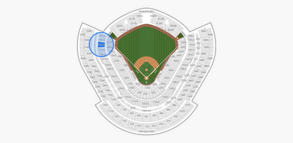 Dodger Stadium Seating Chart