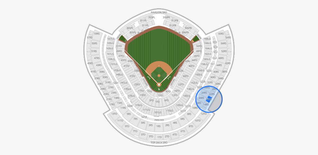 Dodger Stadium Seating Chart