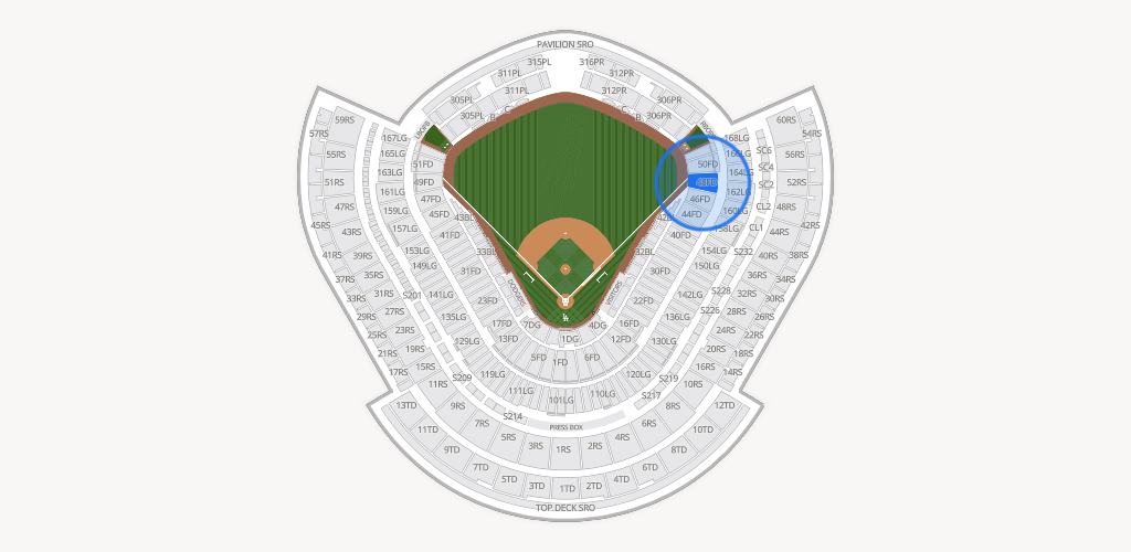 Dodger Stadium Seating Chart