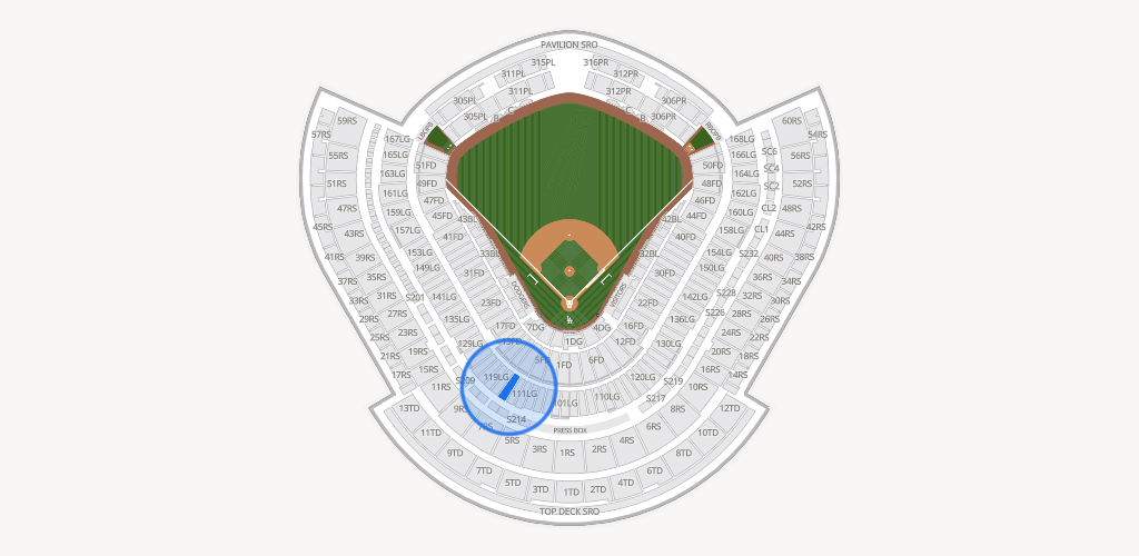 Dodger Stadium Seating Chart