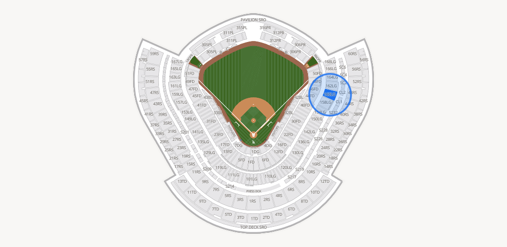 Dodger Stadium Seating Chart