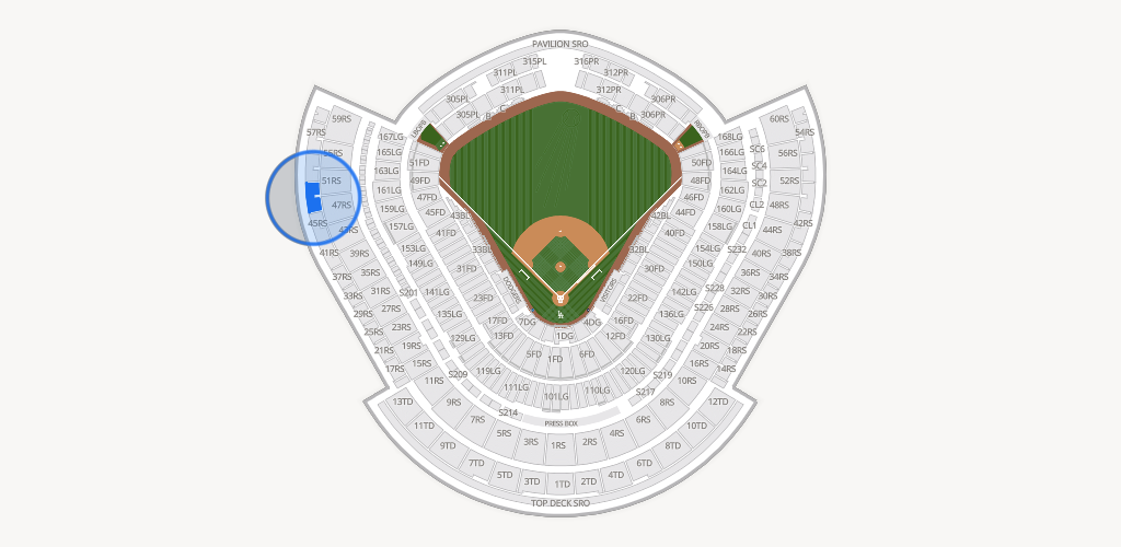 Dodger Stadium Seating Chart