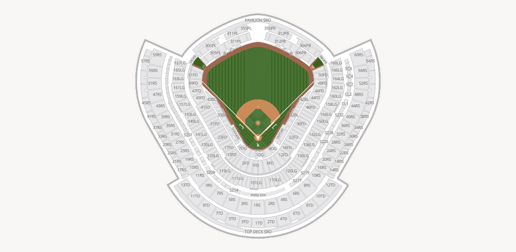 Dodger Stadium Seating Chart