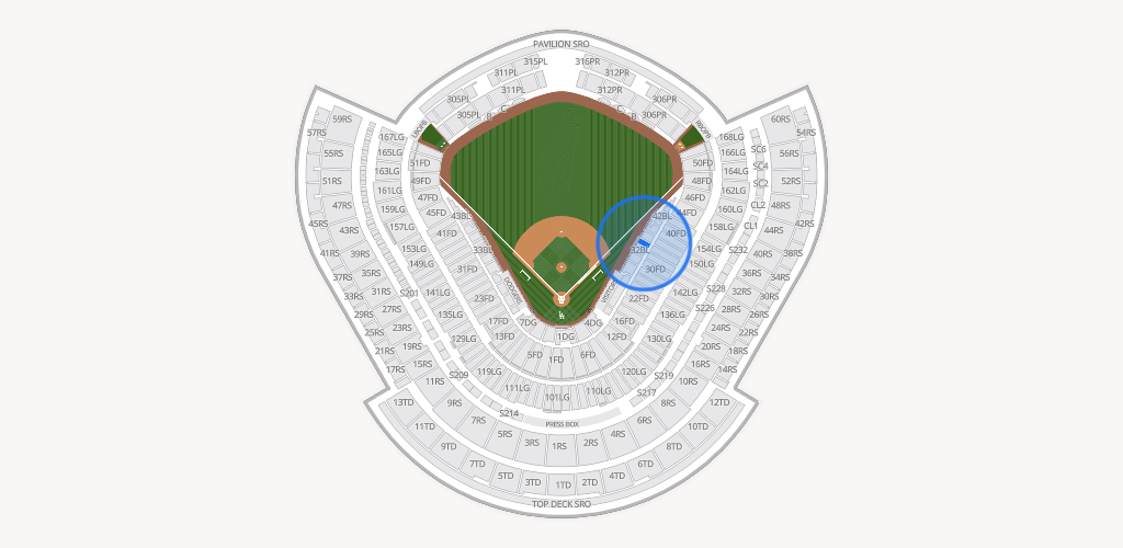 Dodger Stadium Seating Chart