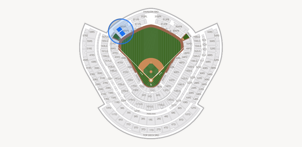 Dodger Stadium Seating Chart