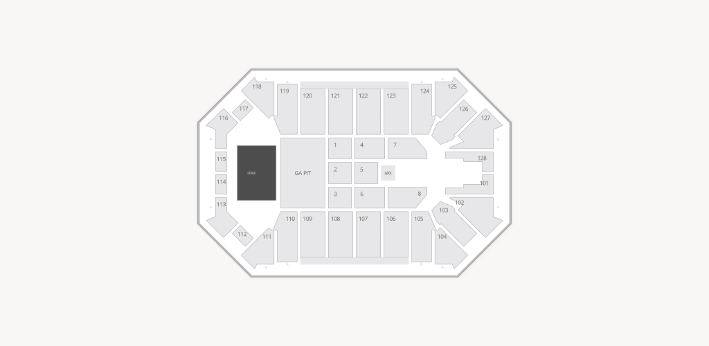 Doggett Ford Park Seating Chart