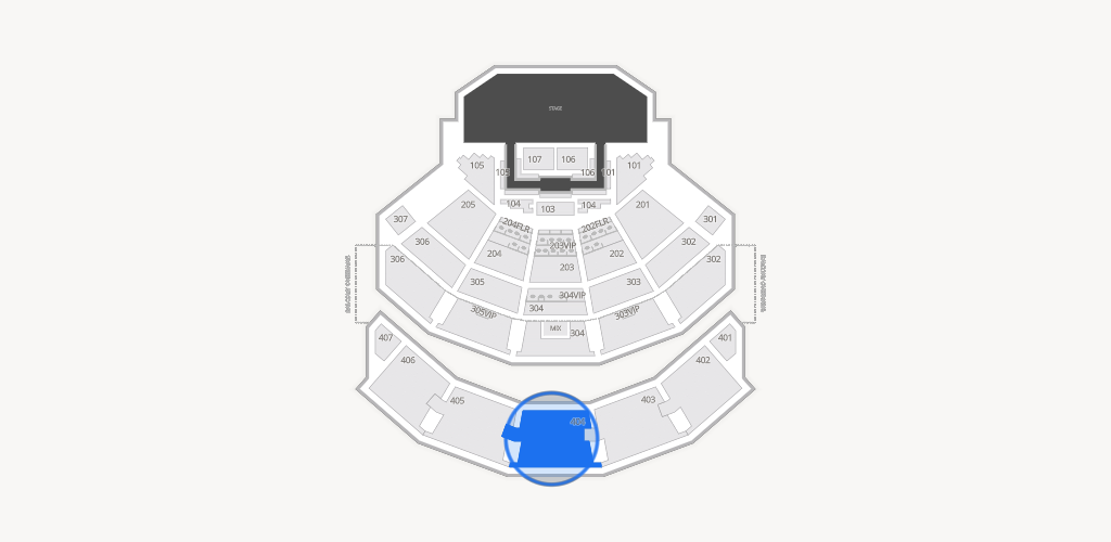 Dolby Live at Park MGM Seating Chart