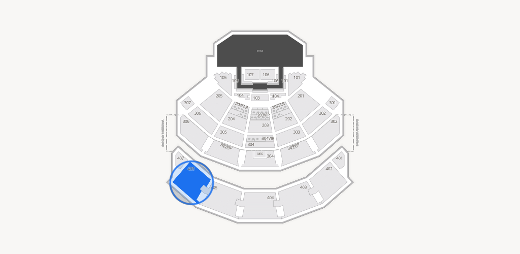 Dolby Live at Park MGM Seating Chart