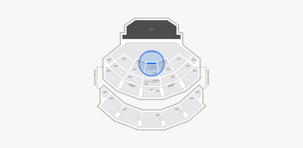 Dolby Live at Park MGM Seating Chart