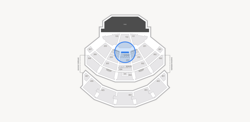 Dolby Live at Park MGM Seating Chart