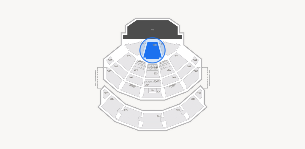 Dolby Live at Park MGM Seating Chart
