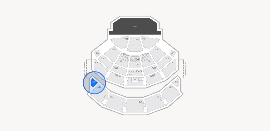 Dolby Live at Park MGM Seating Chart
