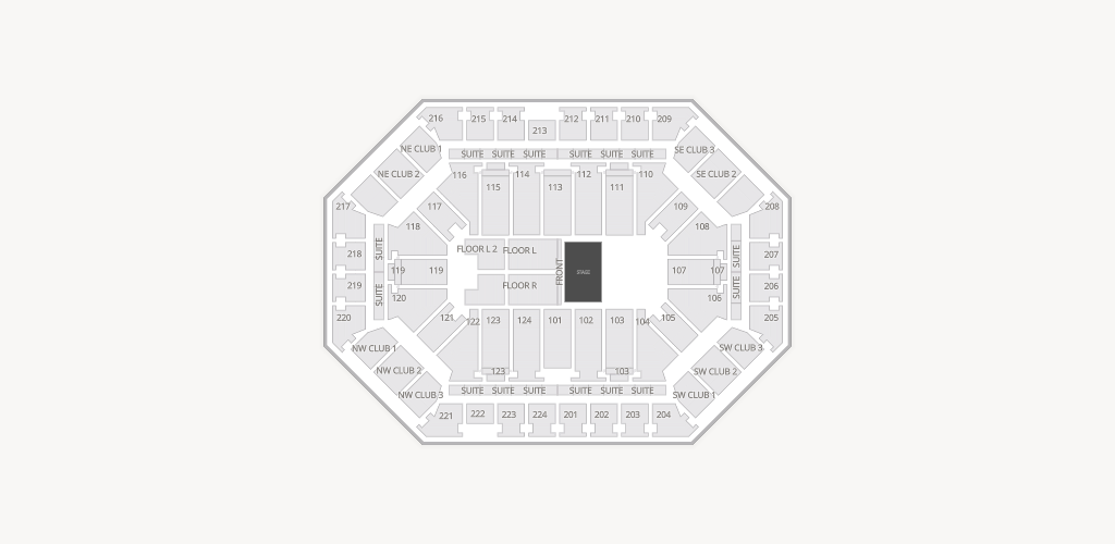 Donald L. Tucker Civic Center Seating Chart