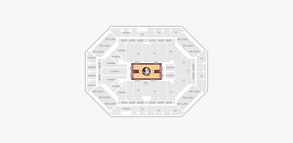 Donald L. Tucker Civic Center Seating Chart
