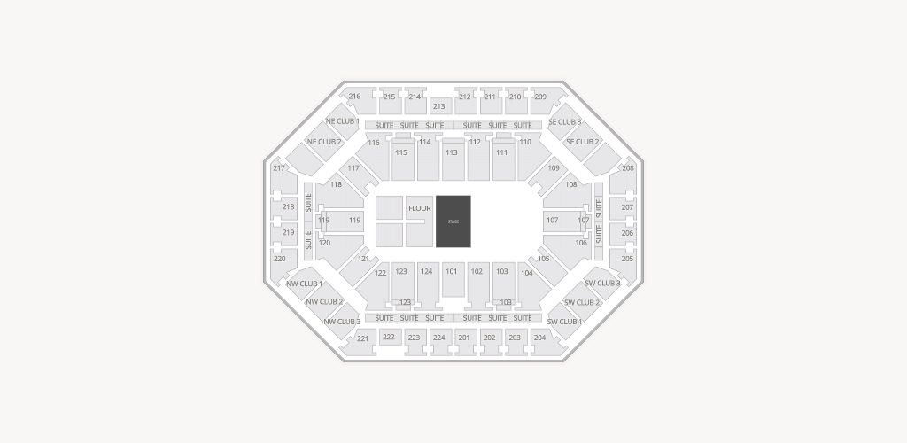 Donald L. Tucker Civic Center Seating Chart