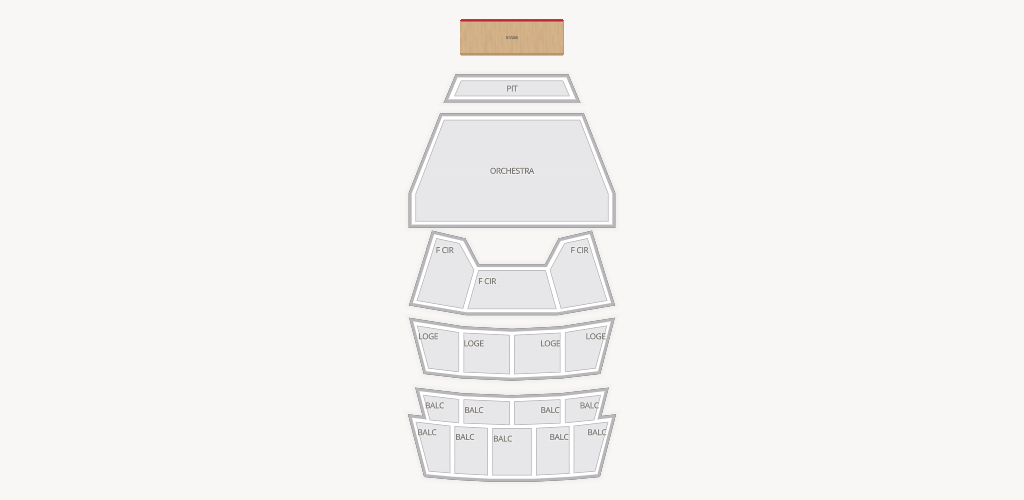 Dorothy Chandler Pavilion Seating Chart