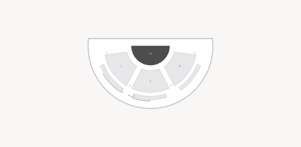 Dowling Theater at Lederer Theater Center Seating Chart