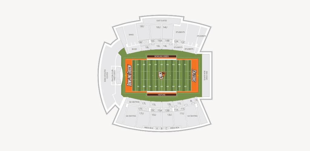 Doyt Perry Stadium Seating Chart