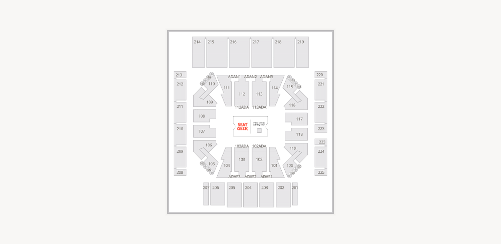Drake Knapp Center Seating Chart