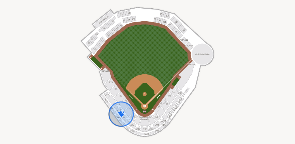 Dudy Noble Field Seating Chart