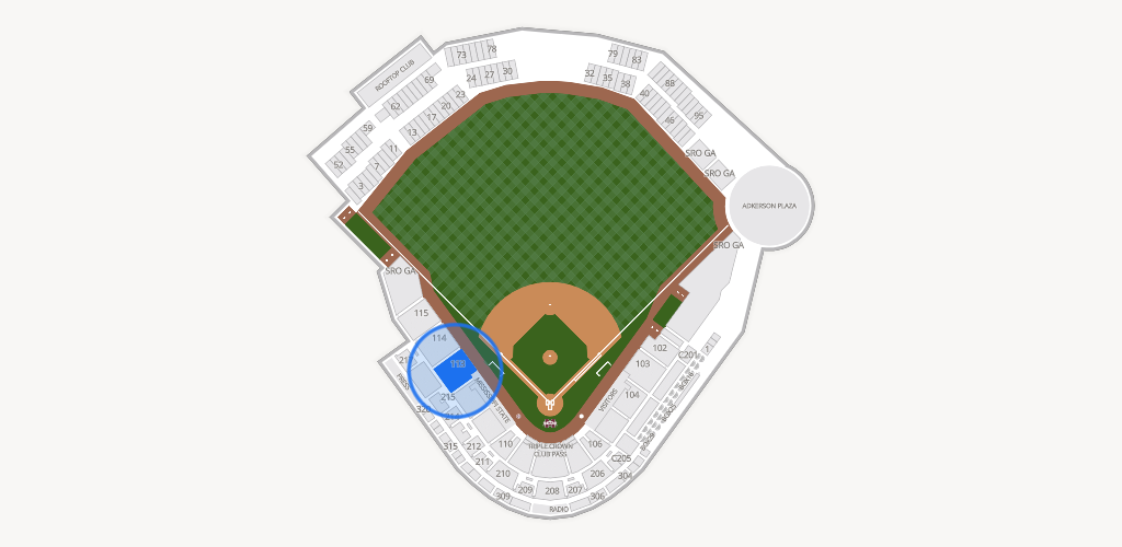 Dudy Noble Field Seating Chart