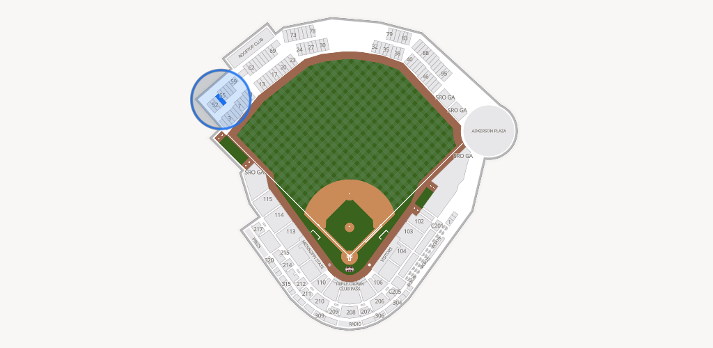 Dudy Noble Field Seating Chart