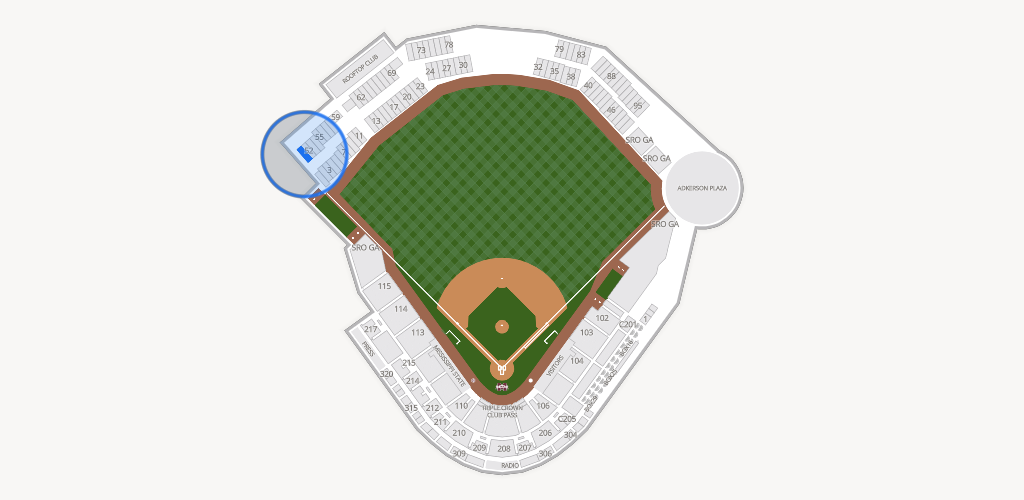 Dudy Noble Field Seating Chart