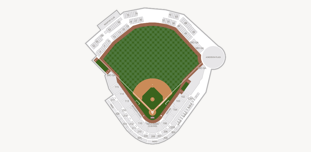 Dudy Noble Field Seating Chart