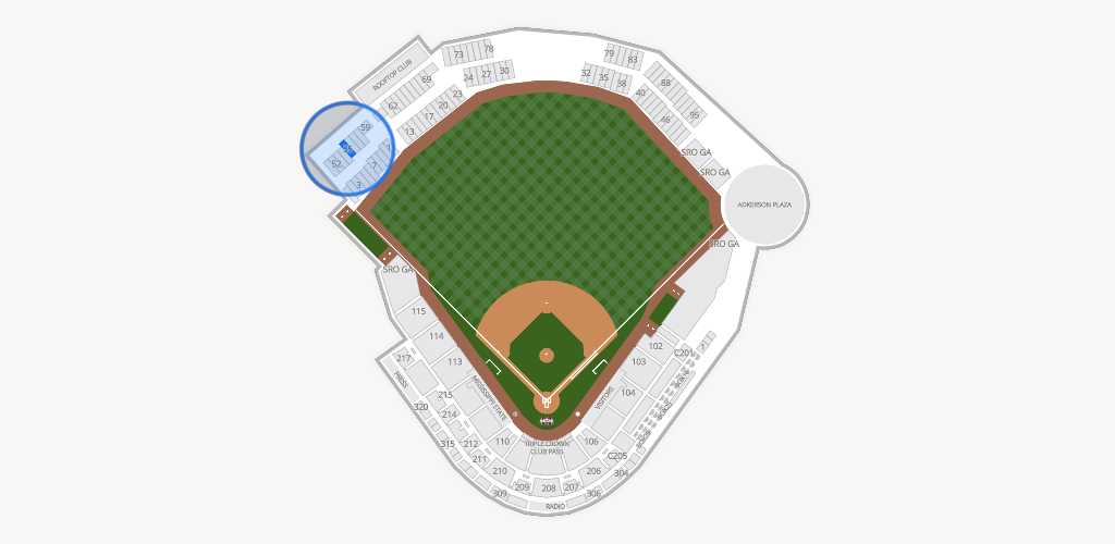 Dudy Noble Field Seating Chart