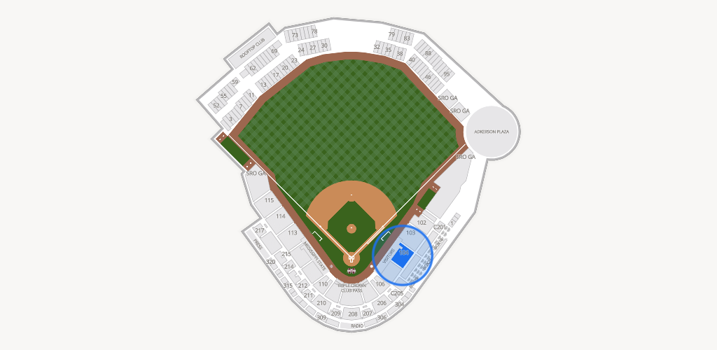 Dudy Noble Field Seating Chart