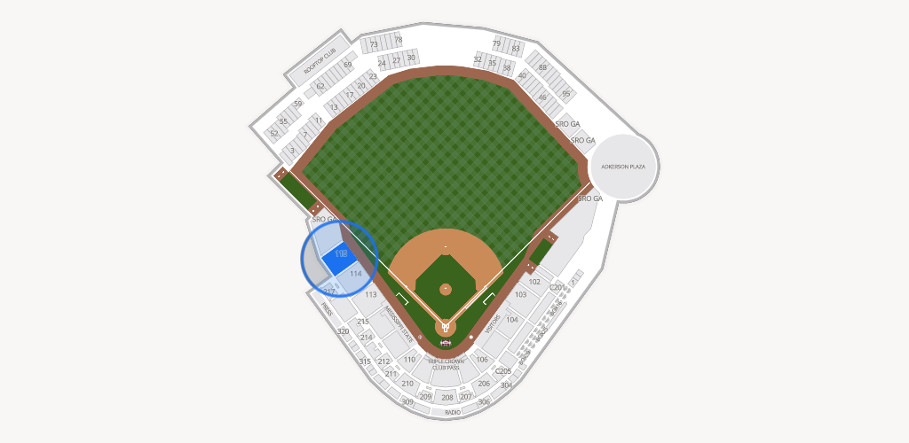 Dudy Noble Field Seating Chart