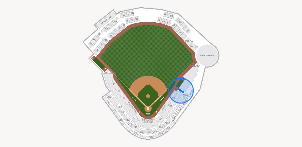 Dudy Noble Field Seating Chart