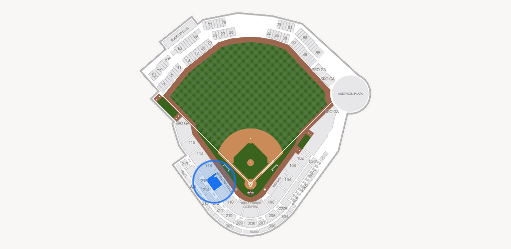 Dudy Noble Field Seating Chart