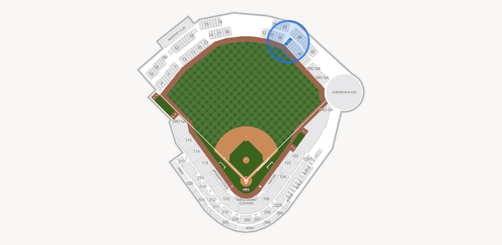 Dudy Noble Field Seating Chart