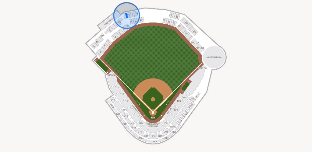 Dudy Noble Field Seating Chart