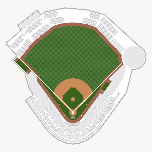 Dudy Noble Field seating chart