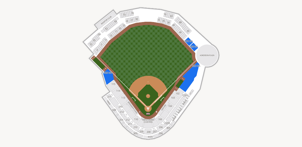 Dudy Noble Field Seating Chart
