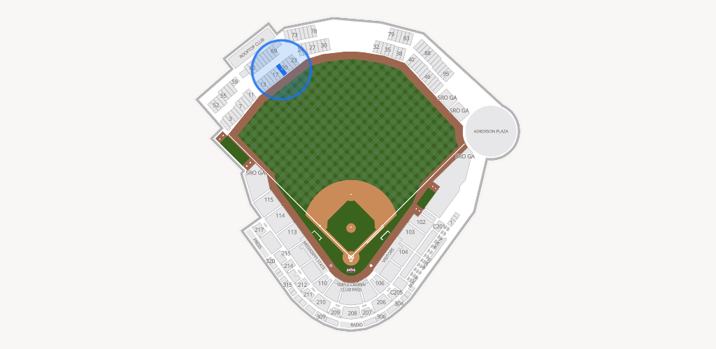 Dudy Noble Field Seating Chart
