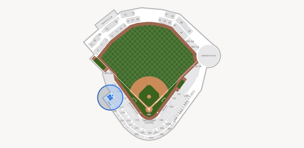 Dudy Noble Field Seating Chart