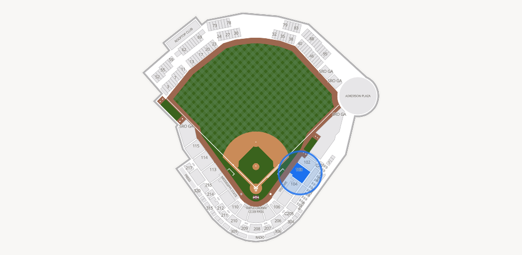 Dudy Noble Field Seating Chart