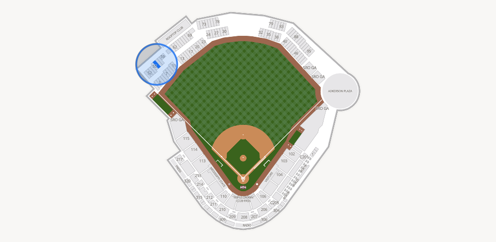 Dudy Noble Field Seating Chart