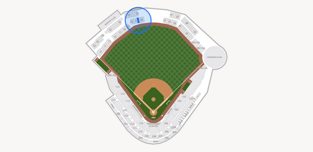 Dudy Noble Field Seating Chart