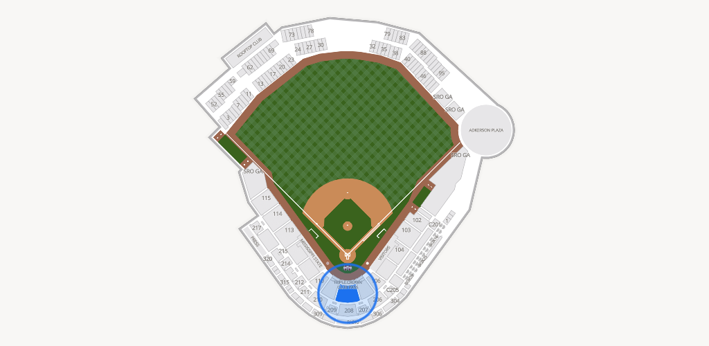 Dudy Noble Field Seating Chart