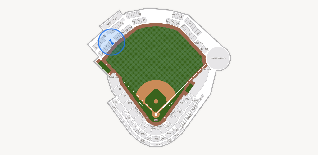Dudy Noble Field Seating Chart