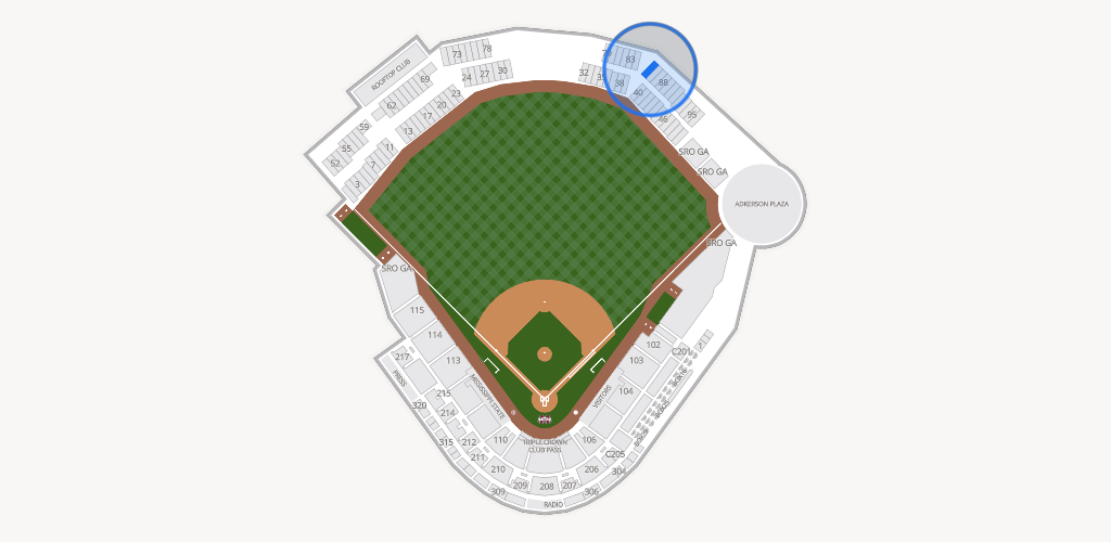 Dudy Noble Field Seating Chart