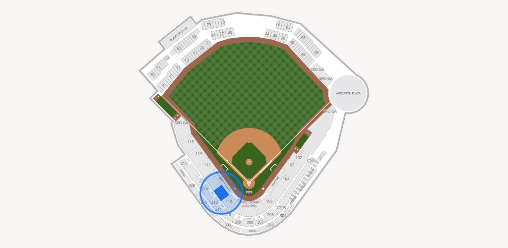 Dudy Noble Field Seating Chart