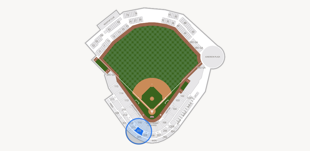 Dudy Noble Field Seating Chart