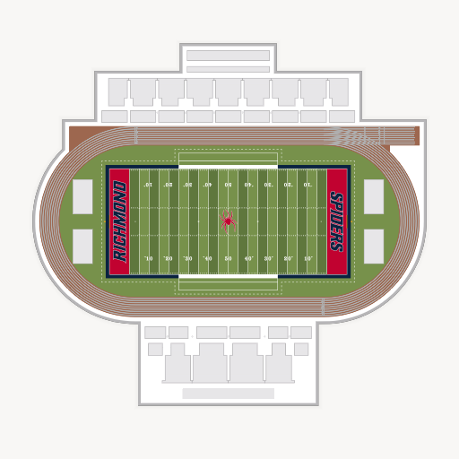 E. Claiborne Robins Stadium seating chart
